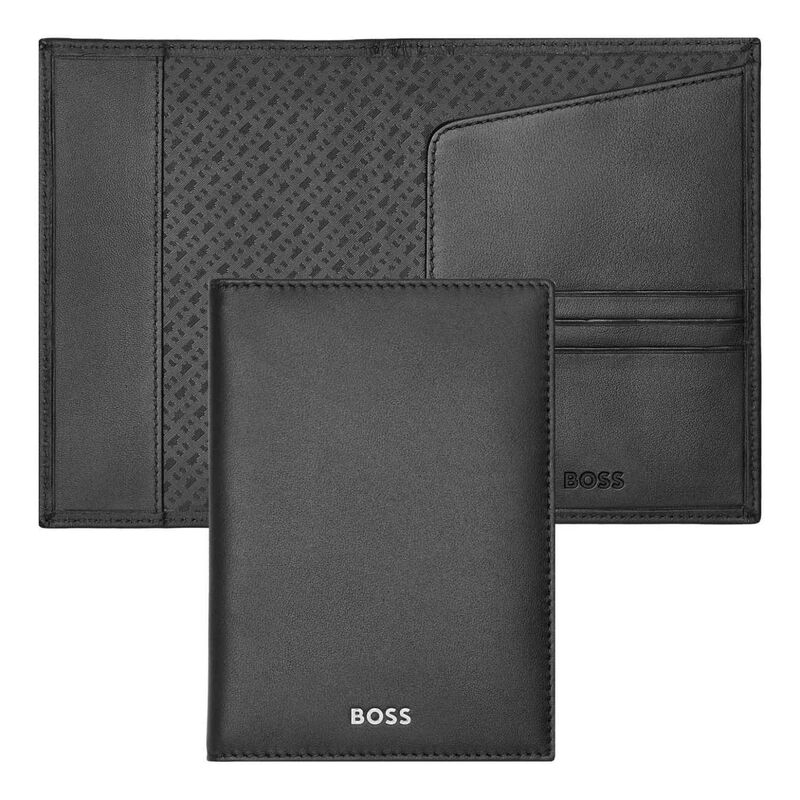 BOSS Leather Passport Holder Classic image number 2